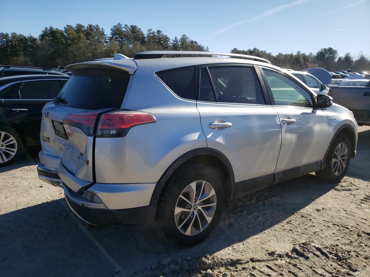 2016 Toyota RAV 4 VIN JTMRJREV5GD002245 Copart auction photo, rear end damage thumbnail 3