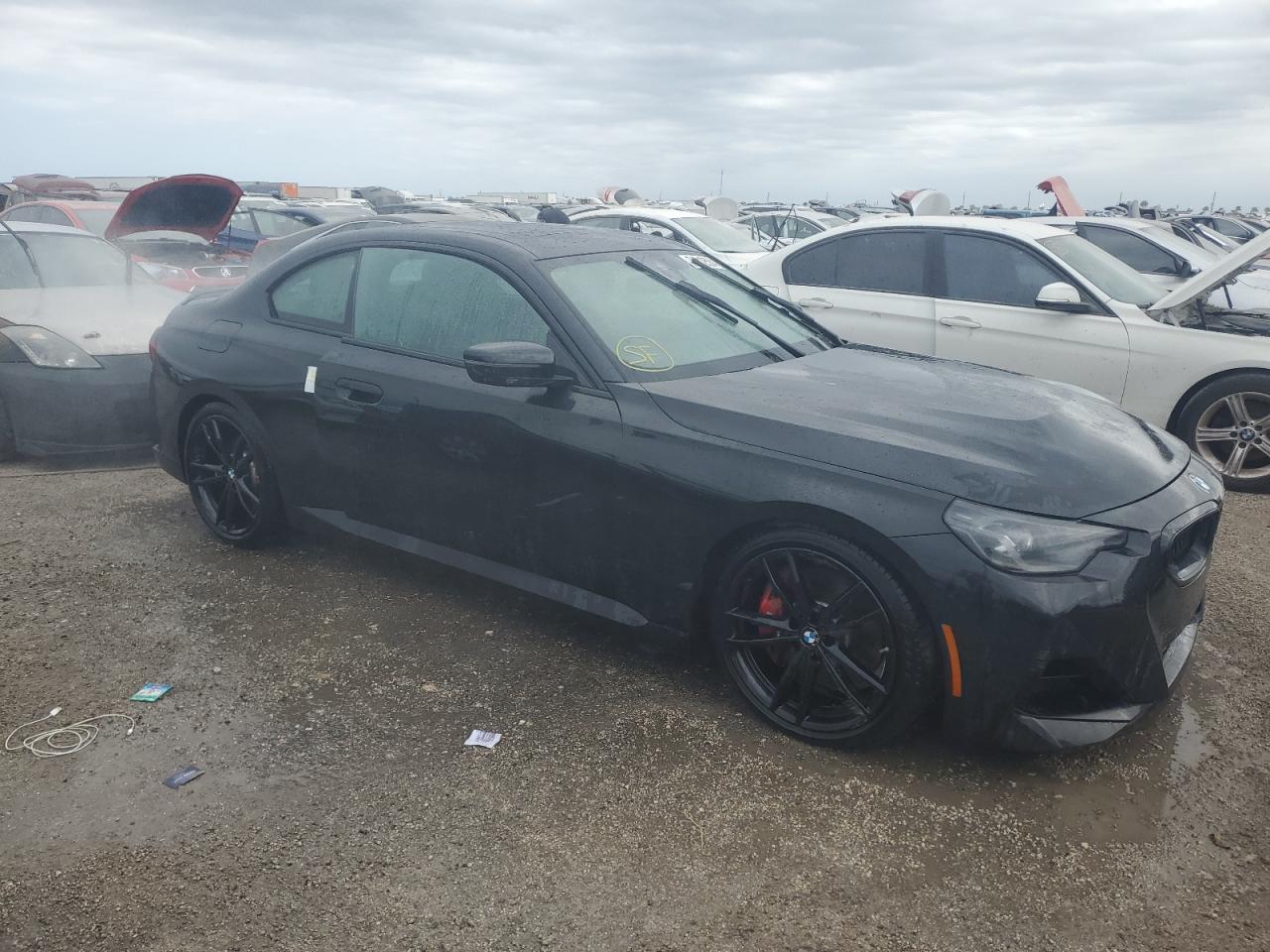 2024 BMW 2er VIN 3MW23CM08R8E46778 Copart auction photo, water/flood / rear end damage thumbnail 4