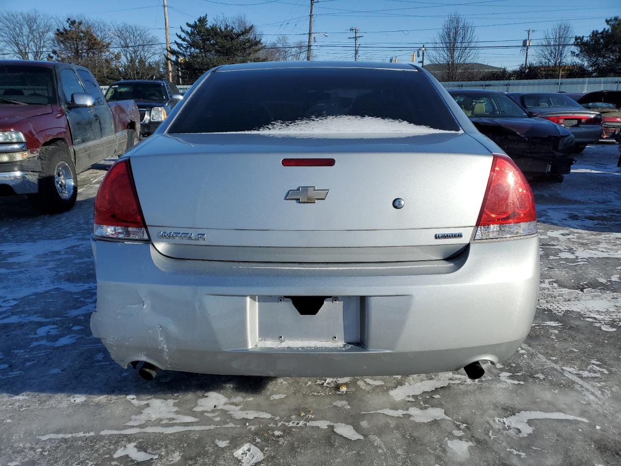 2014 Chevrolet Impala VIN 2G1WD5E36E1167868 Copart auction photo, rear end damage thumbnail 6