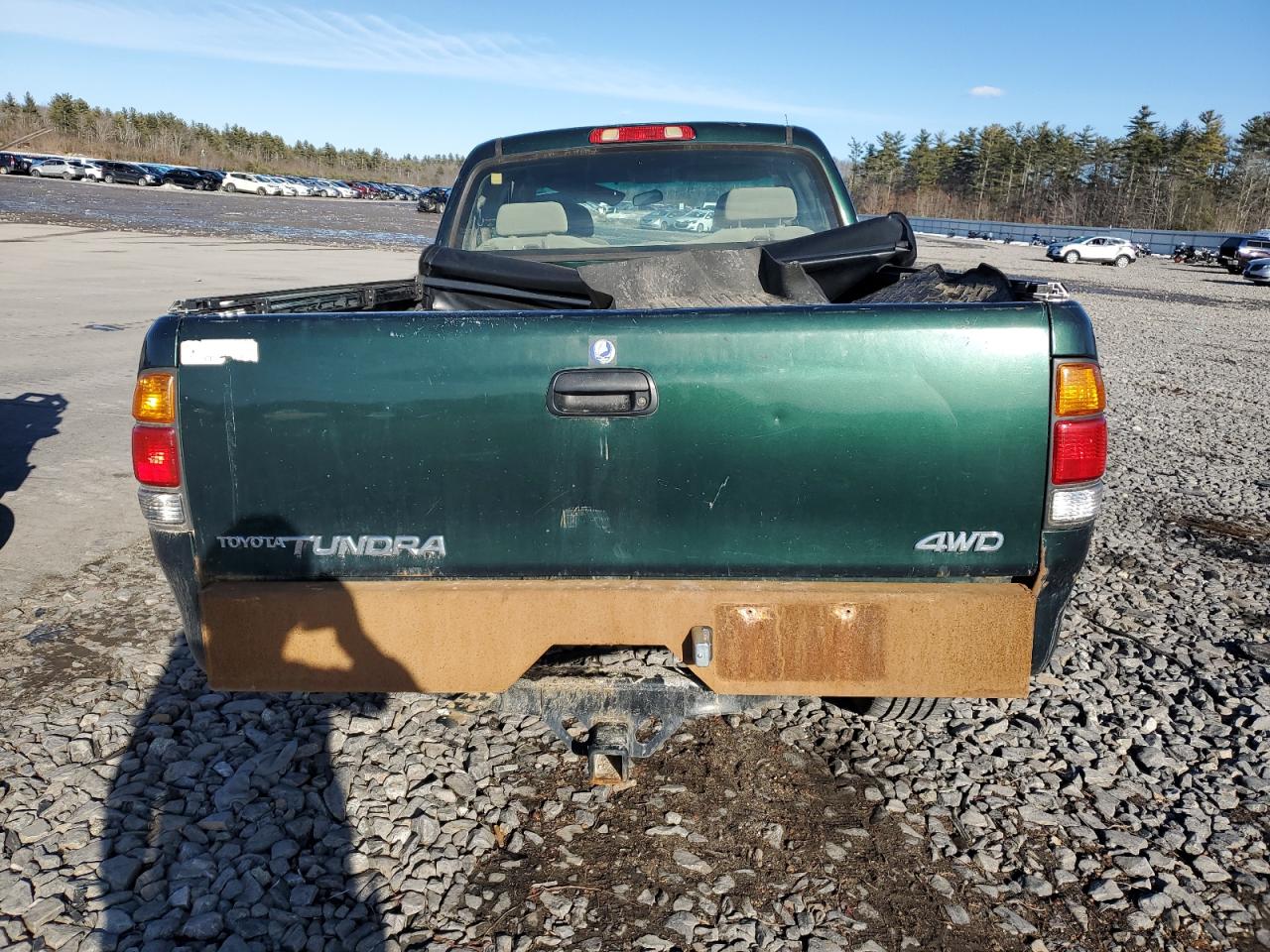 2003 Toyota Tundra VIN 5TBBN44123S397502 Copart auction photo, front end / side damage thumbnail 6