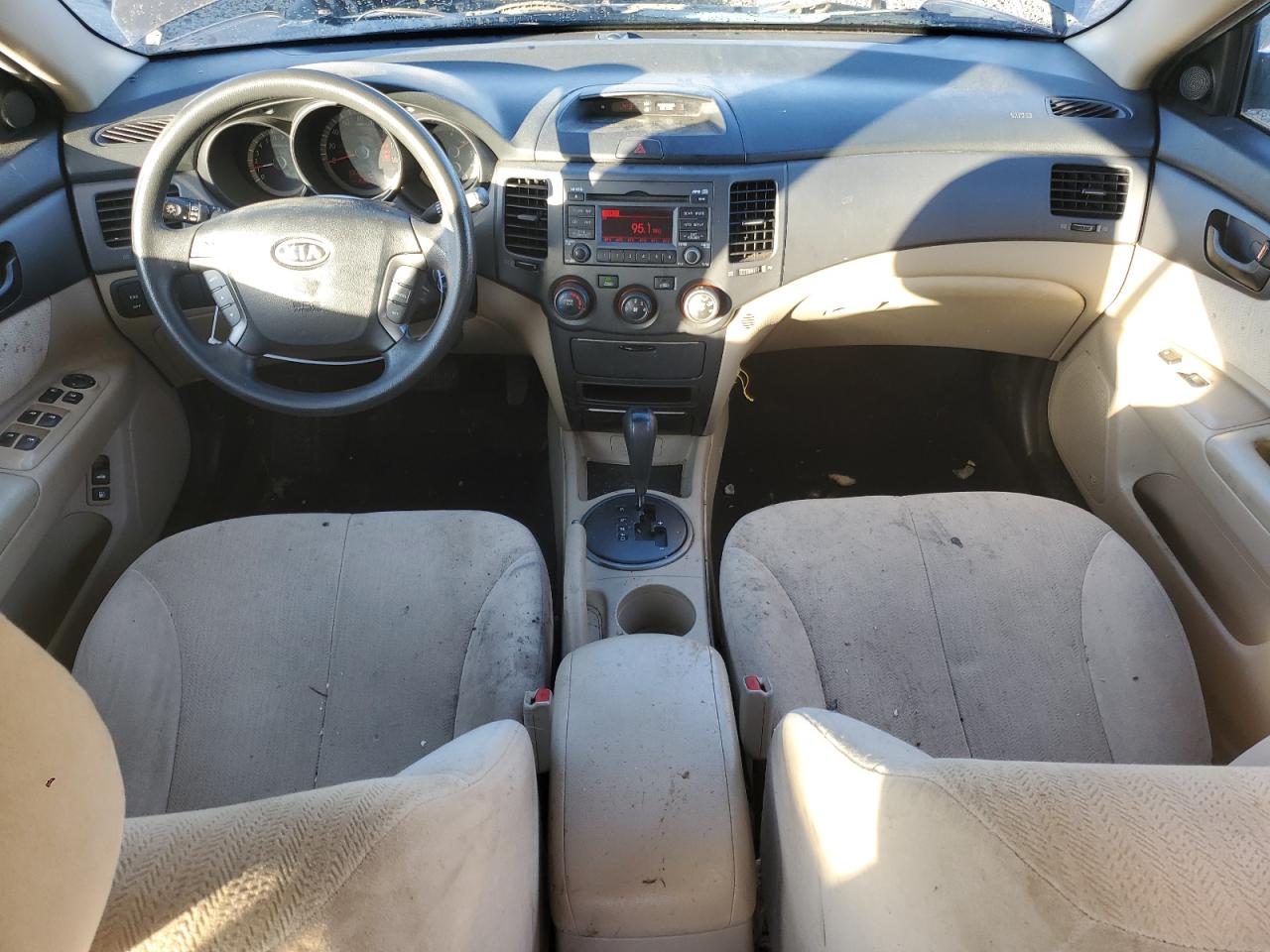 2010 KIA Optima VIN KNAGG4A87A5382244 Copart auction photo, rear end / front end damage thumbnail 8