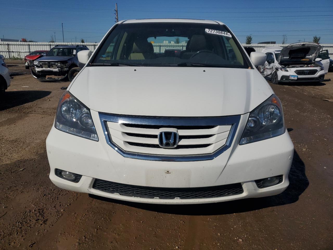 2008 Honda Odyssey VIN 5FNRL38878B096667 Copart auction photo, rear end damage thumbnail 5