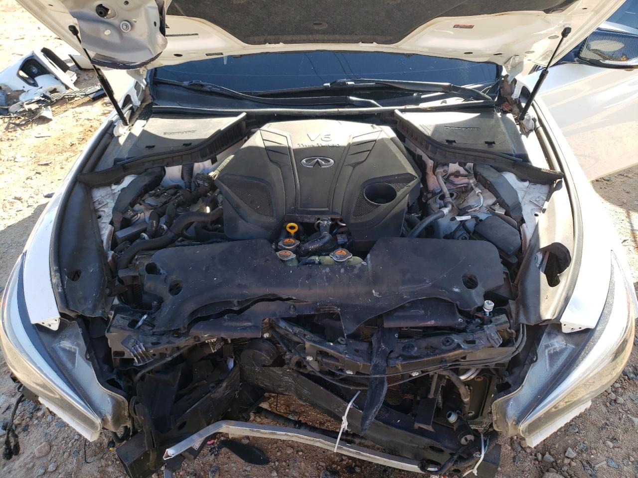 2021 Infiniti Q50 VIN JN1EV7CP2MM701522 Copart auction photo, front end damage thumbnail 13