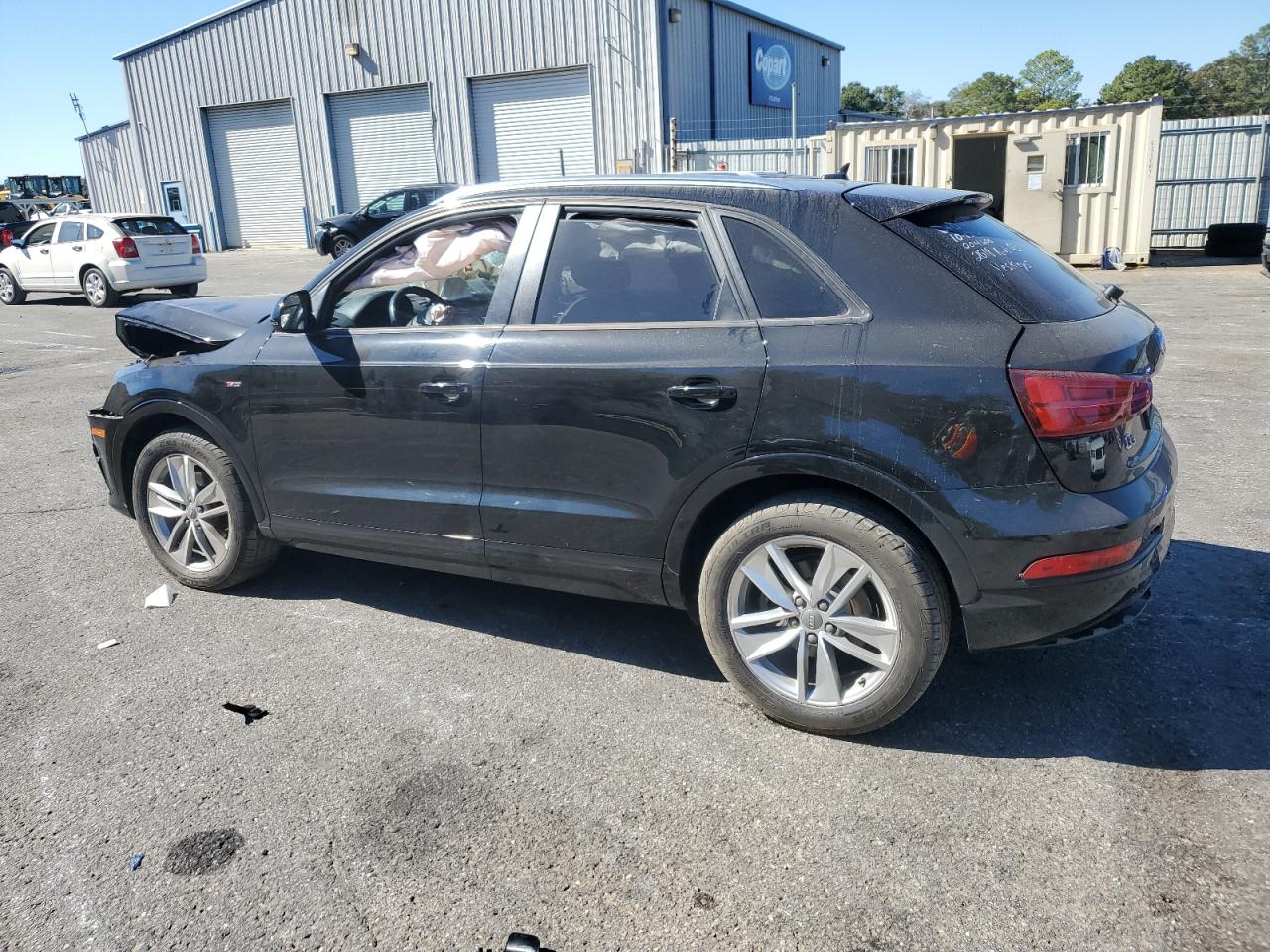 2018 Audi Q3 VIN WA1BCCFS7JR004600 Copart auction photo, front end damage thumbnail 2