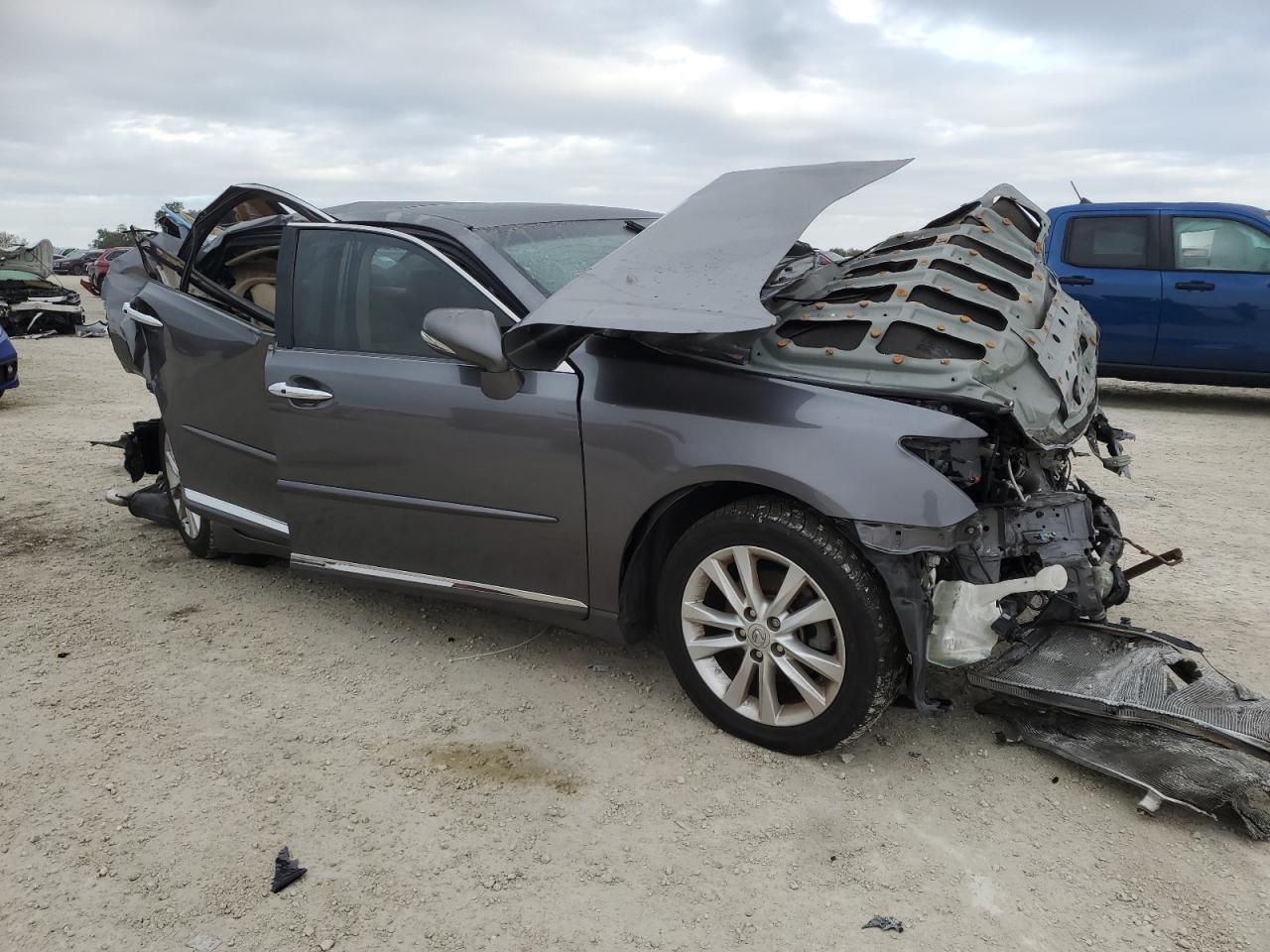 2012 Lexus ES VIN JTHBK1EG2C2494240 Copart auction photo, all over damage thumbnail 4