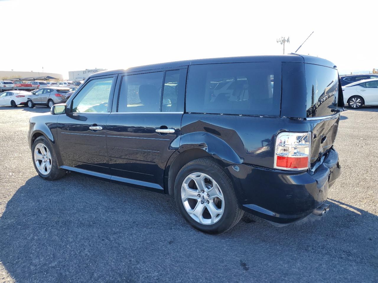 2009 Ford Flex VIN 2FMDK52C49BA62640 Copart auction photo, rear end damage thumbnail 2