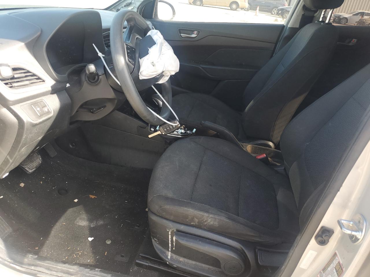 2019 Hyundai Accent VIN 3KPC24A32KE071086 Copart auction photo, front end damage thumbnail 7
