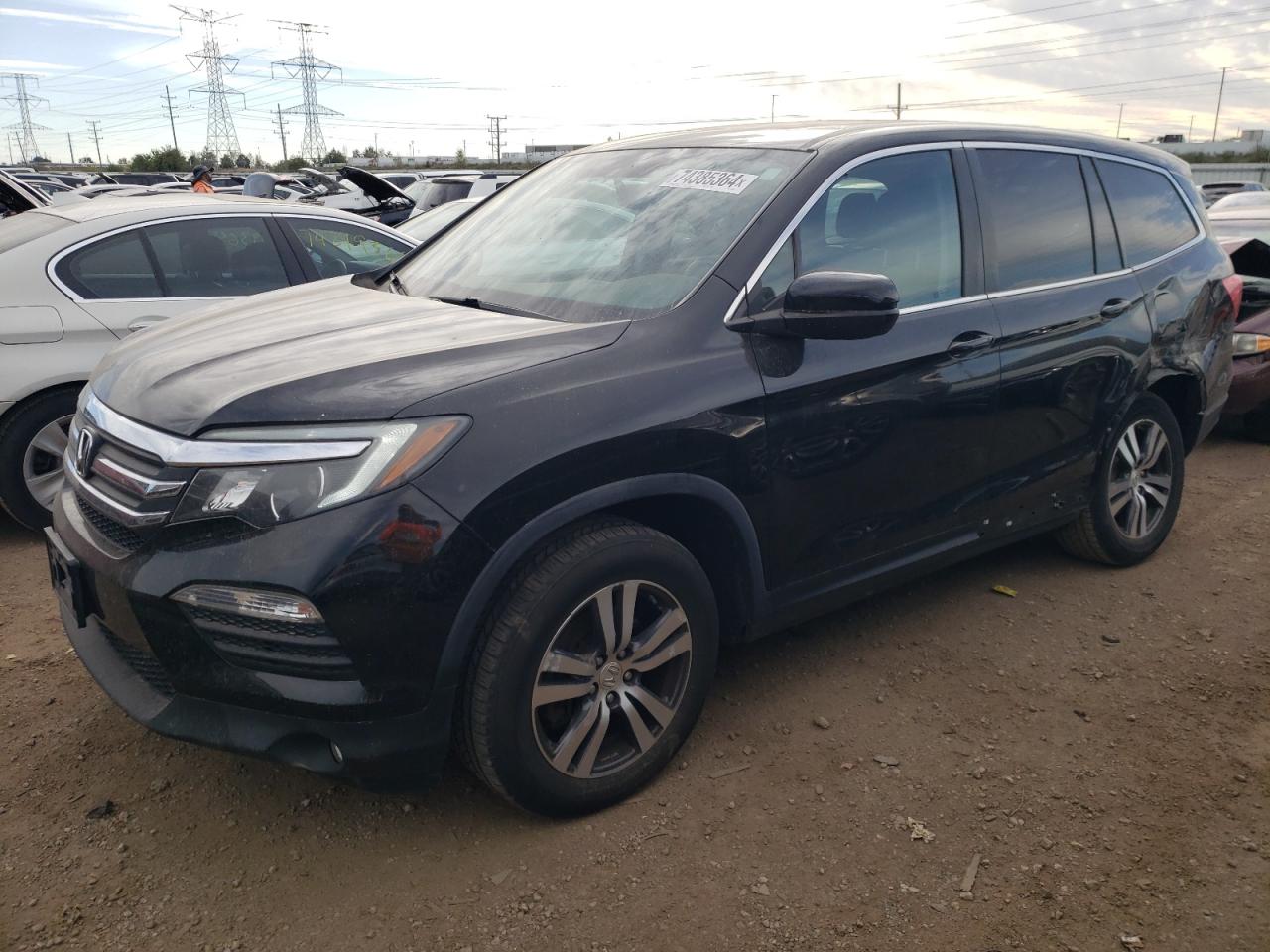 2017 Honda Pilot VIN 5FNYF6H50HB047384