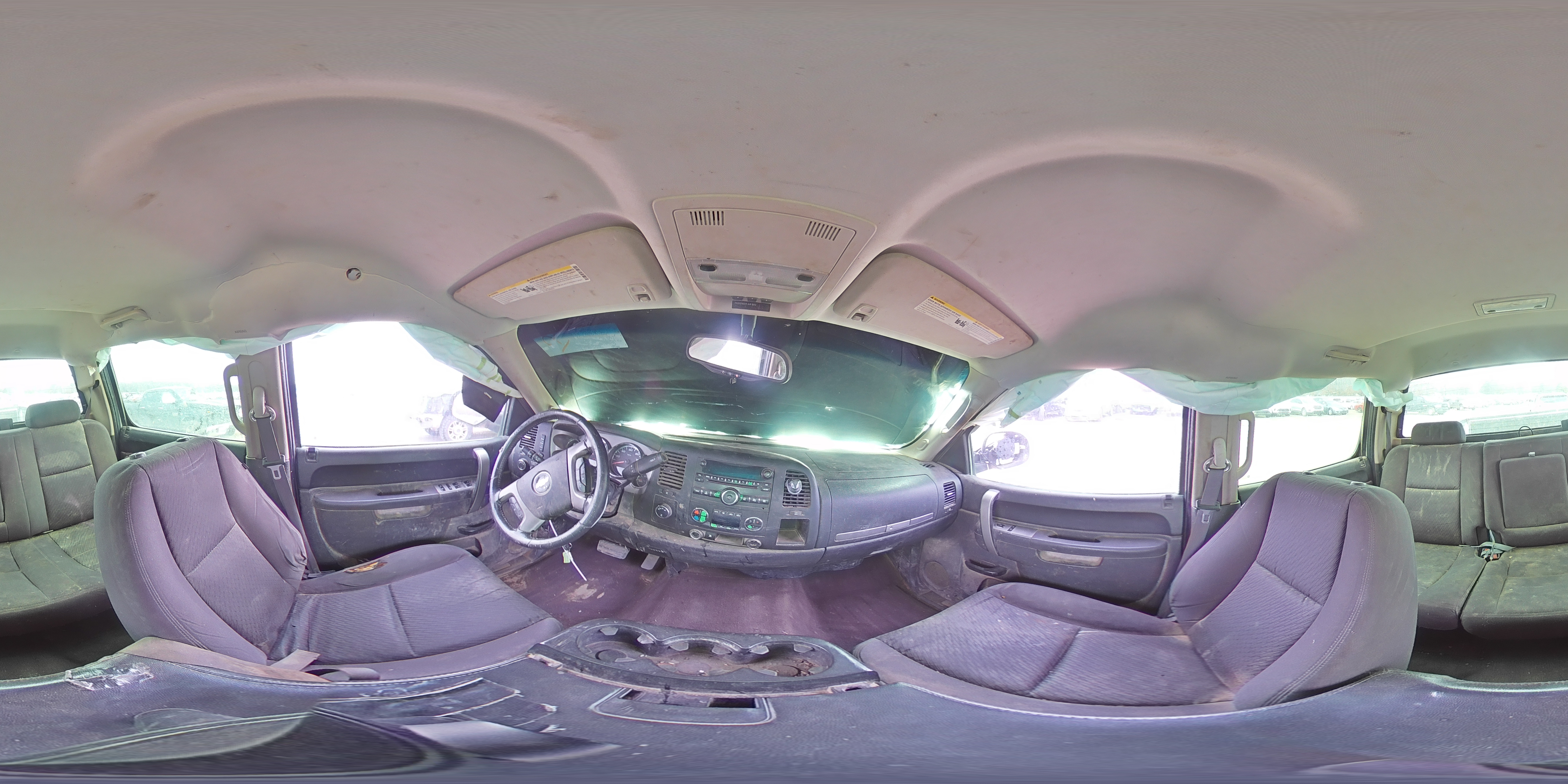 2010 Chevrolet Silverado VIN 3GCRKSE35AG214513 Copart auction photo, undercarriage / all over damage thumbnail 13