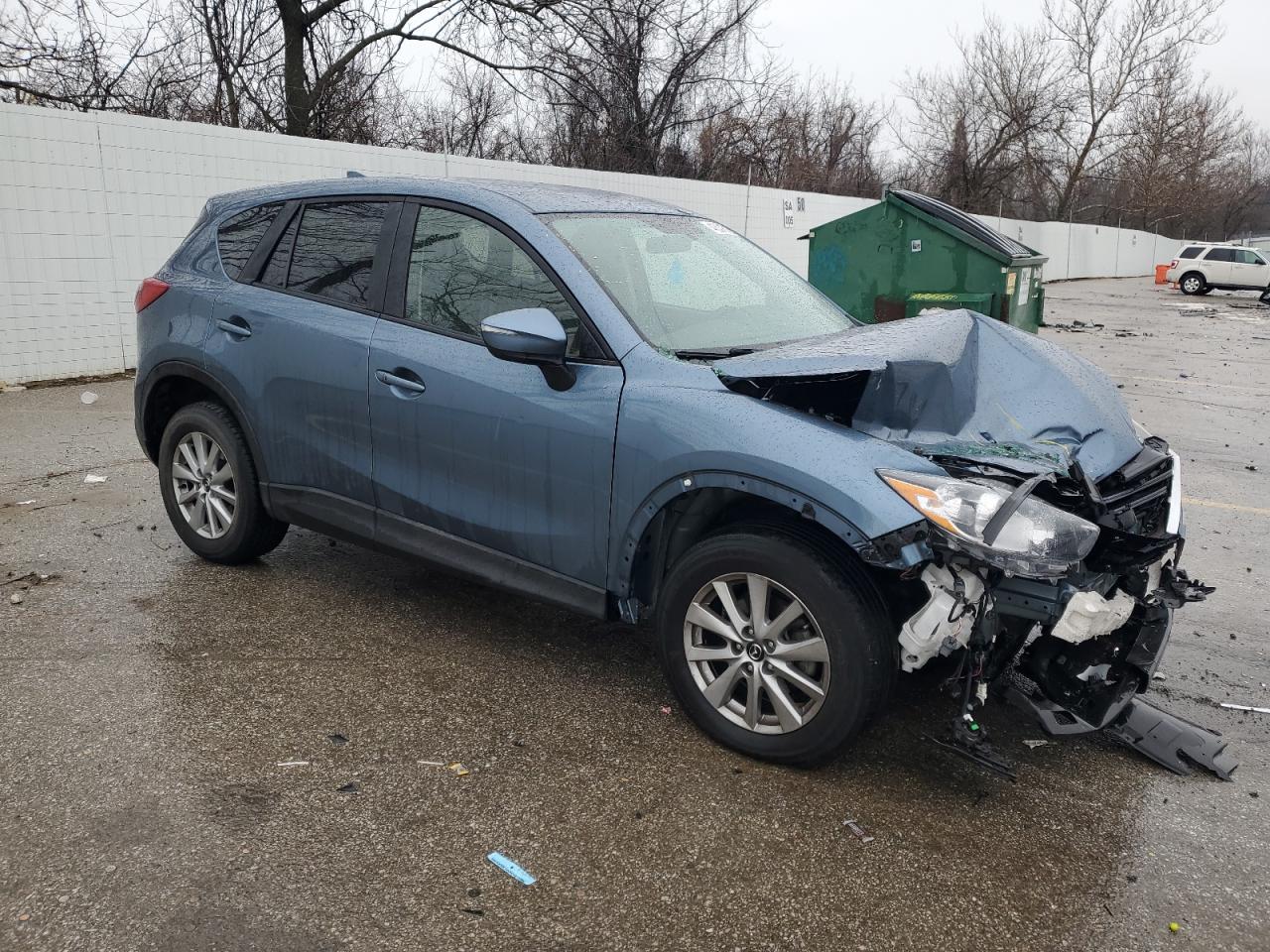2016 Mazda CX-5 VIN JM3KE4CY5G0678649 Copart auction photo, front end damage thumbnail 4