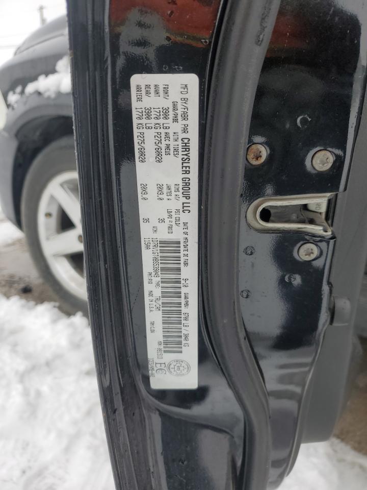 2011 Dodge RAM VIN 1D7RV1GT0BS539049 Copart auction photo, normal wear damage thumbnail 12