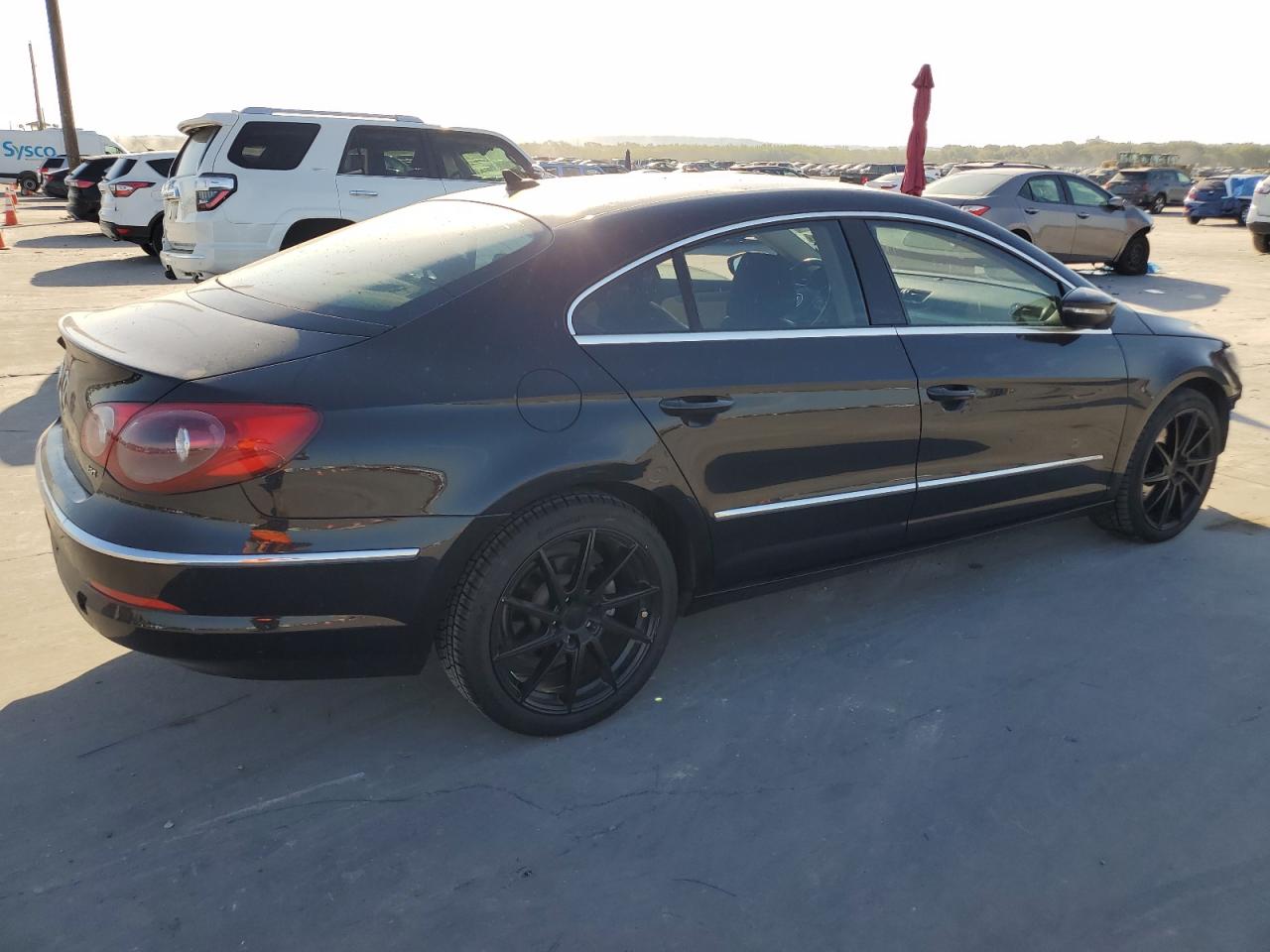 2012 Volkswagen Passat CC VIN WVWHN7AN9CE515402 Copart auction photo, front end damage thumbnail 3