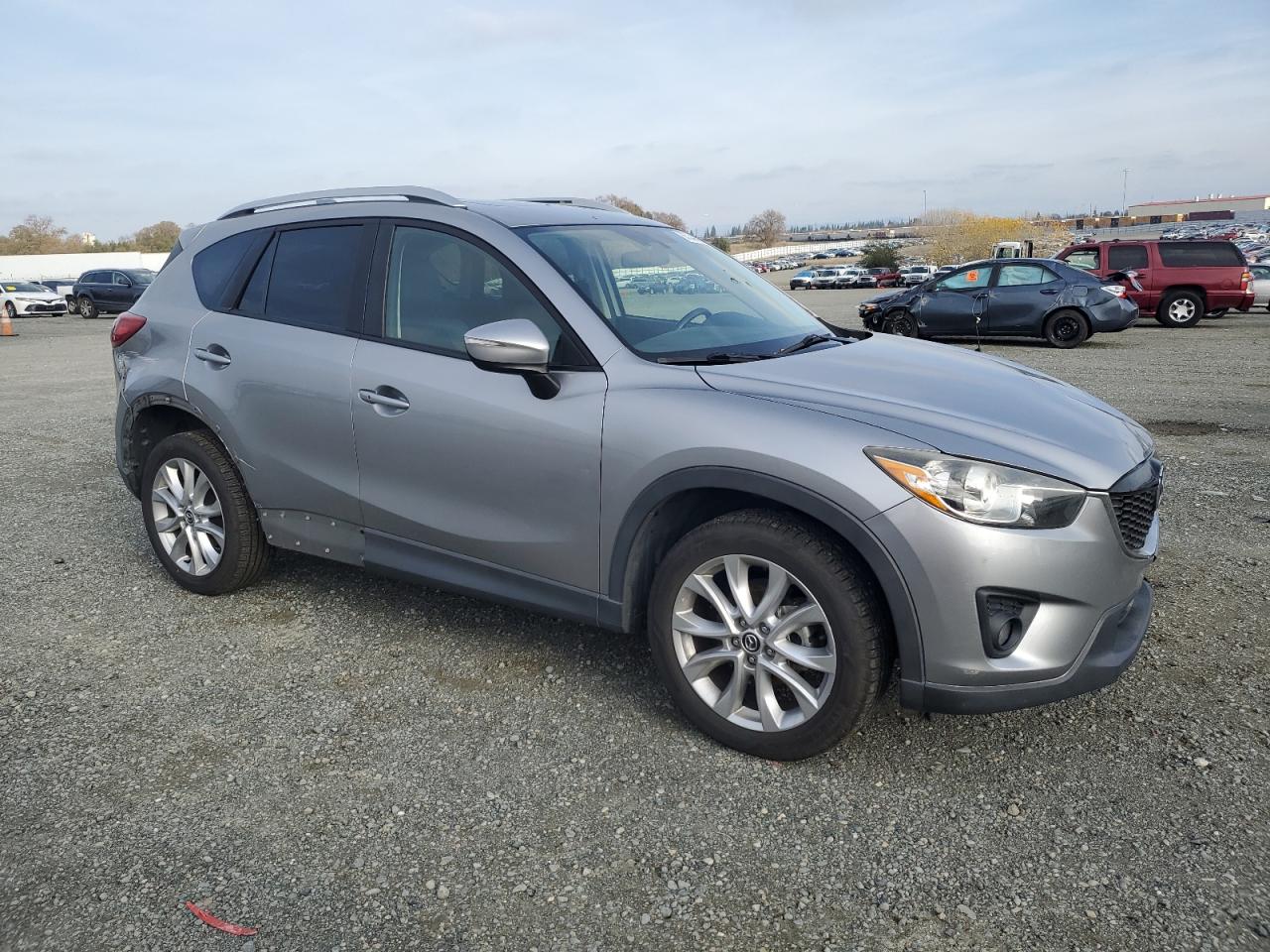 2015 Mazda CX-5 VIN JM3KE2DY2F0498921 Copart auction photo, rear end / front end damage thumbnail 4