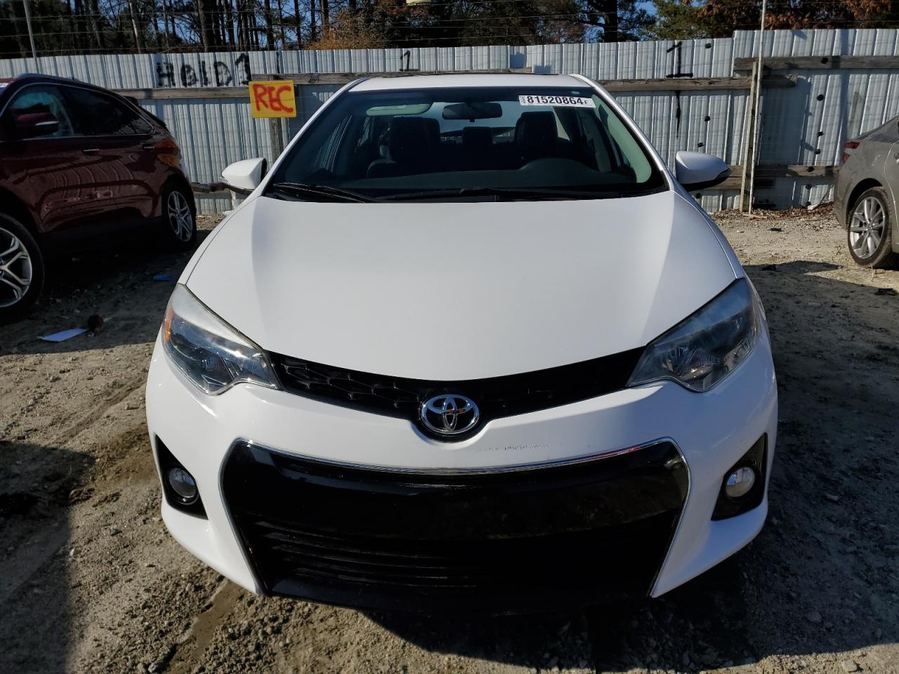 2015 Toyota Corolla VIN 2T1BURHE5FC238152 Copart auction photo, rear end damage thumbnail 5