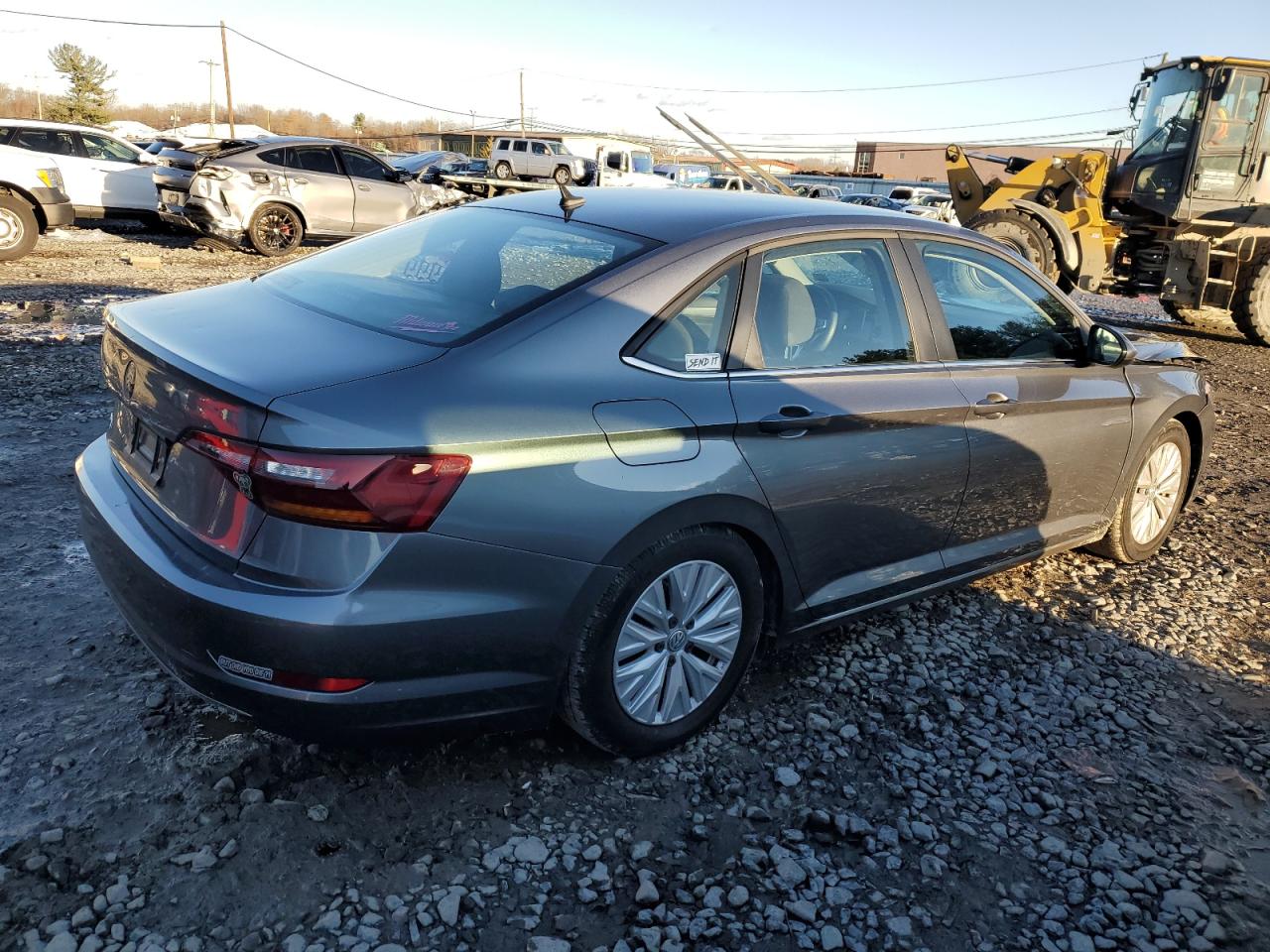 2019 Volkswagen Jetta VIN 3VWN57BU6KM106000 Copart auction photo, front end damage thumbnail 3