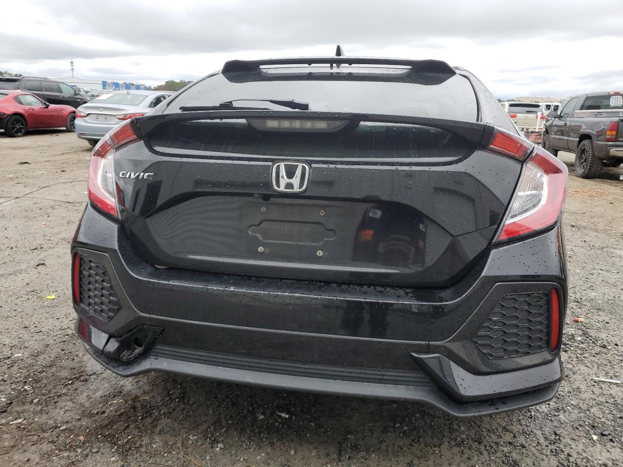 2019 Honda Civic VIN SHHFK7H35KU204291 Copart auction photo, all over damage thumbnail 6