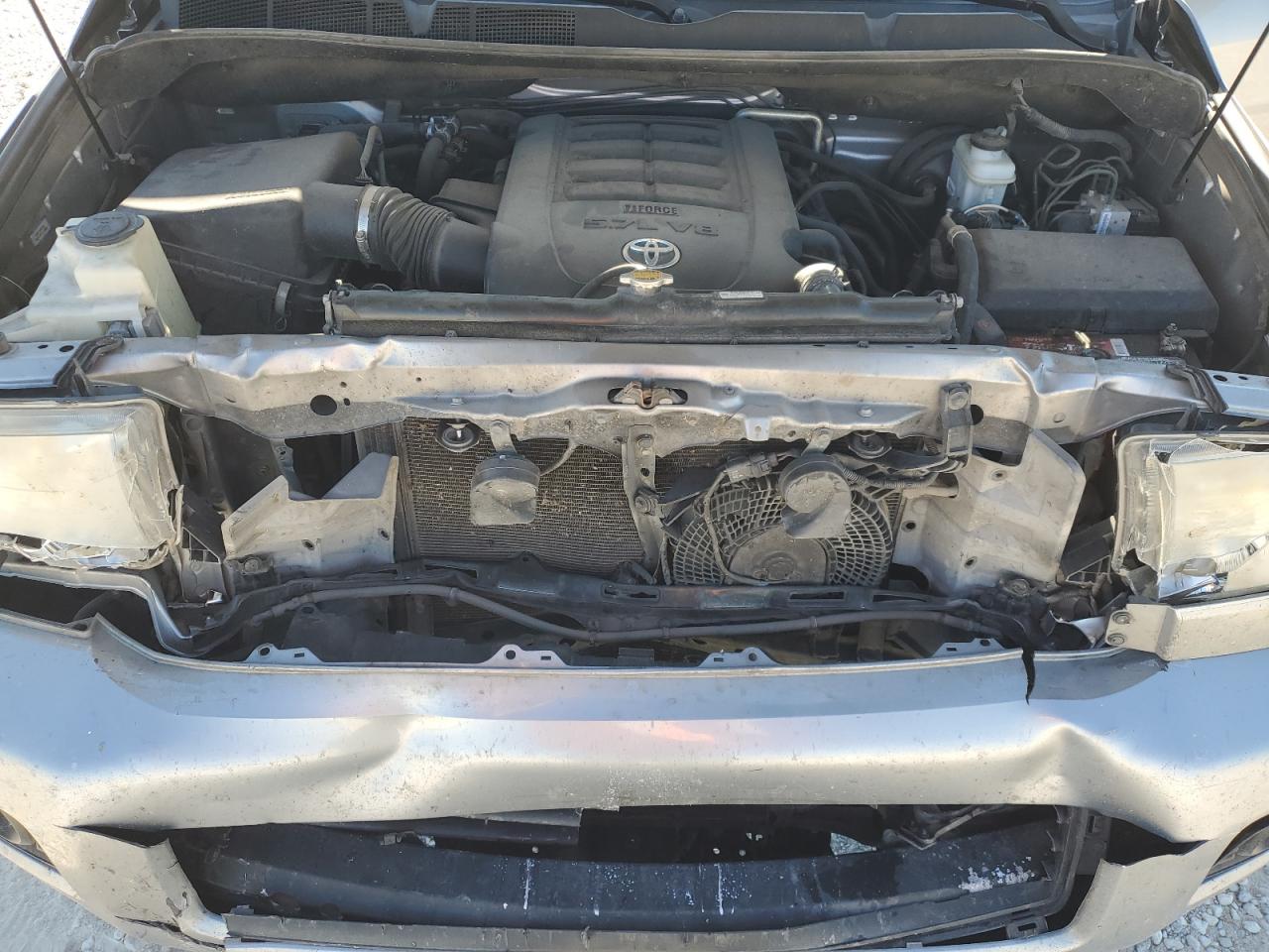 2013 Toyota Sequoia VIN 5TDYY5G15DS045607 Copart auction photo, front end / side damage thumbnail 12