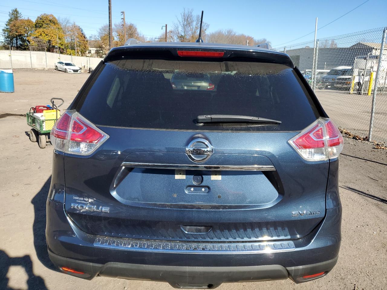 2016 Nissan Rogue VIN KNMAT2MV7GP708020 Copart auction photo, front end damage thumbnail 6