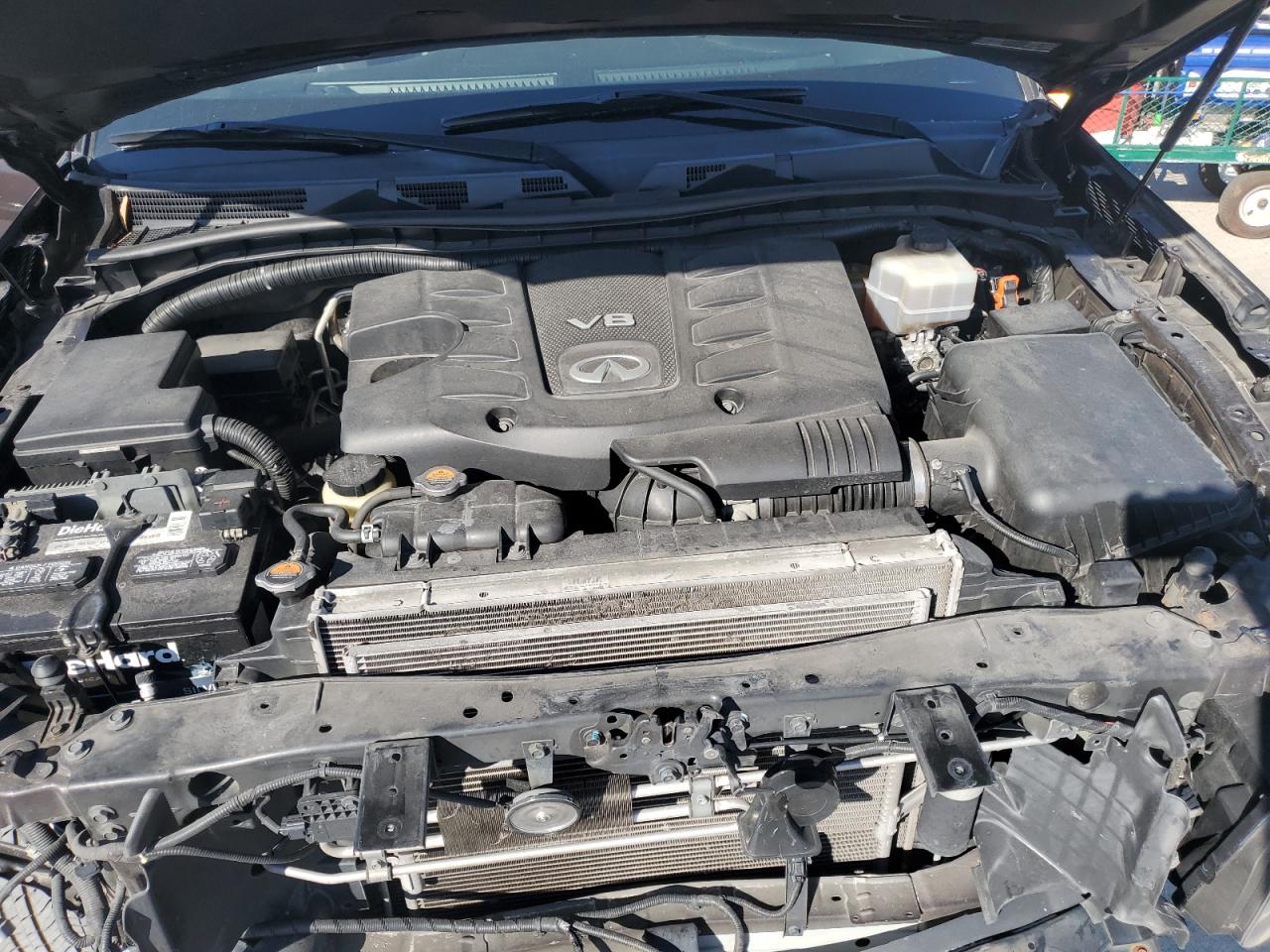 2015 Infiniti QX80 VIN JN8AZ2ND4F9770423 Copart auction photo, front end damage thumbnail 13