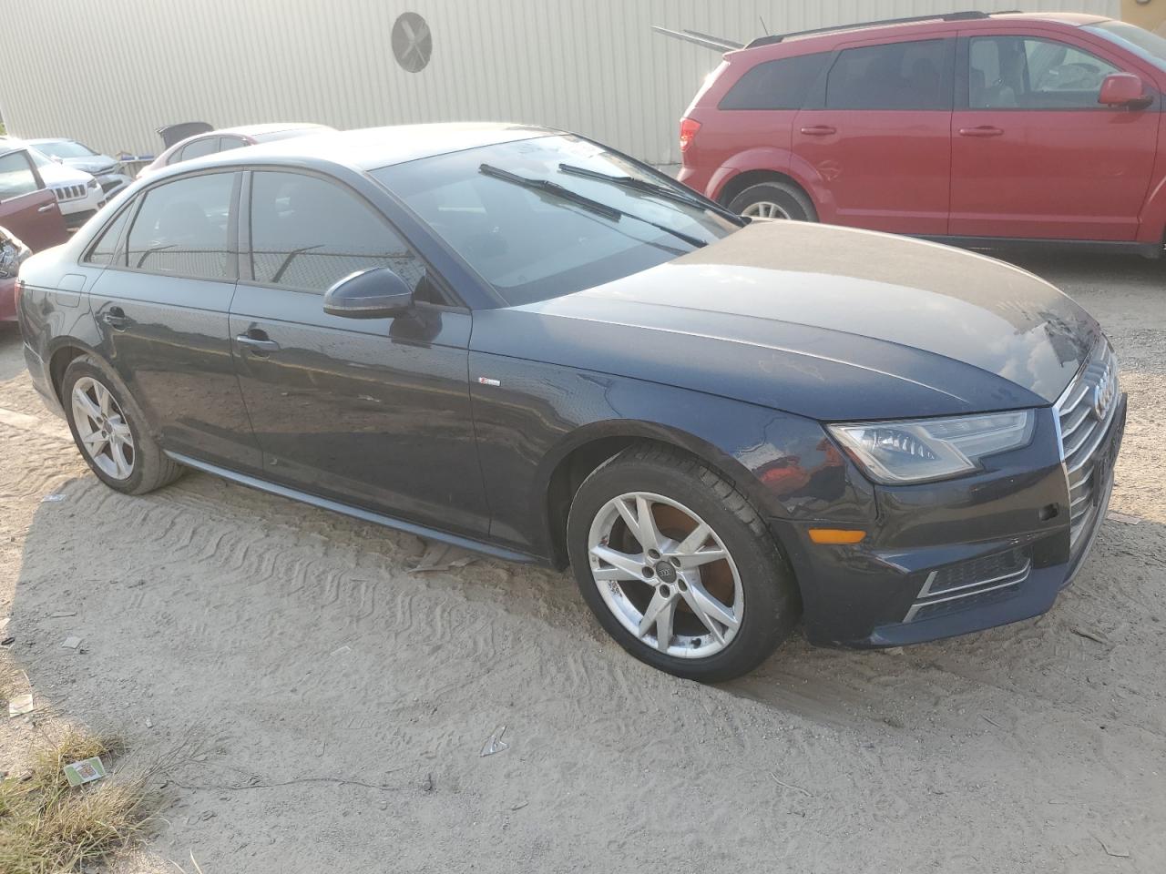 2018 Audi A4 VIN WAUKMAF43JA061865 Copart auction photo, minor dent/scratches damage thumbnail 4