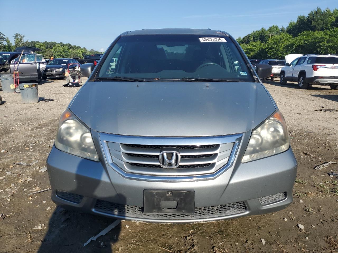 2009 Honda Odyssey VIN 5FNRL38469B059902 Copart auction photo, rear end damage thumbnail 5