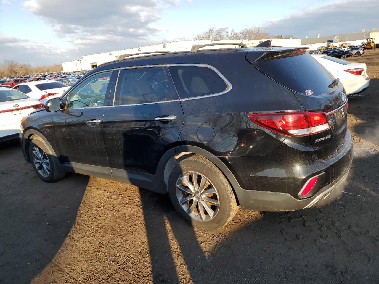 2017 Hyundai Santa Fe VIN KM8SMDHF1HU191229 Copart auction photo, front end damage thumbnail 2