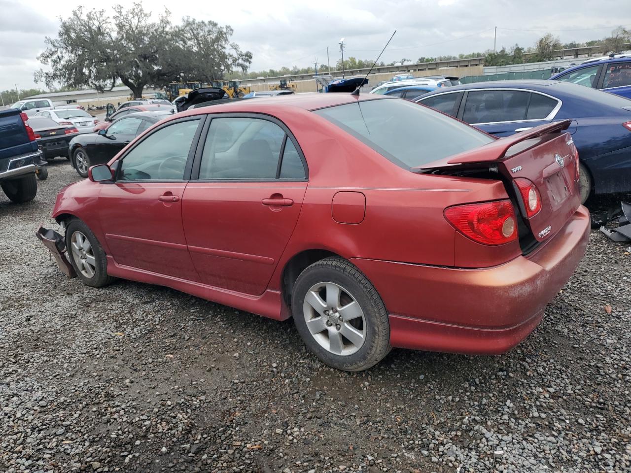 2006 Toyota Corolla VIN 1NXBR32E66Z619062 Copart auction photo, front end / rear end damage thumbnail 2