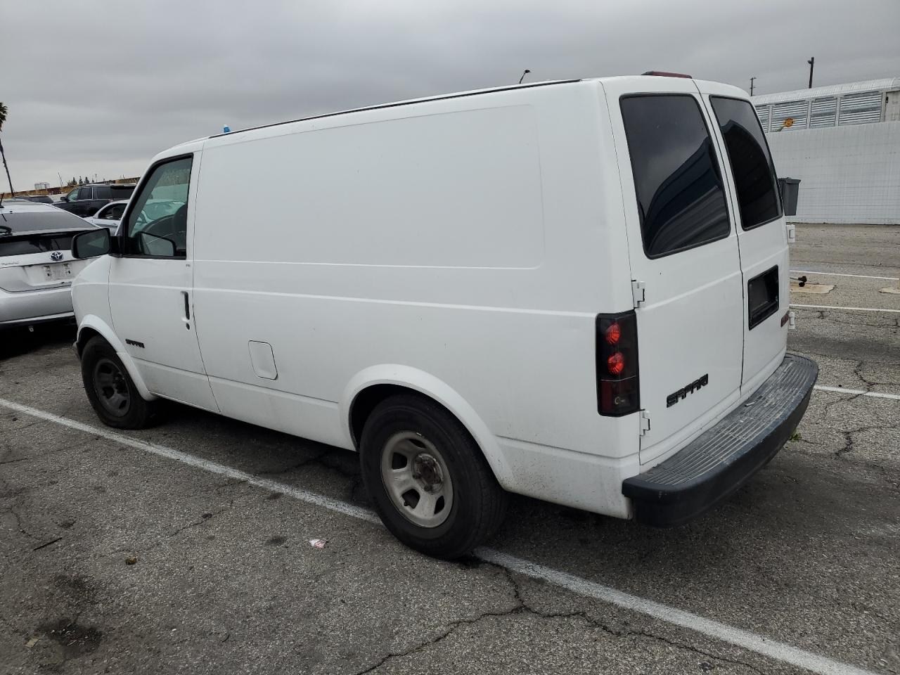 2001 GMC Safari VIN 1GTDM19W31B503787 Copart auction photo, side / rear end damage thumbnail 2