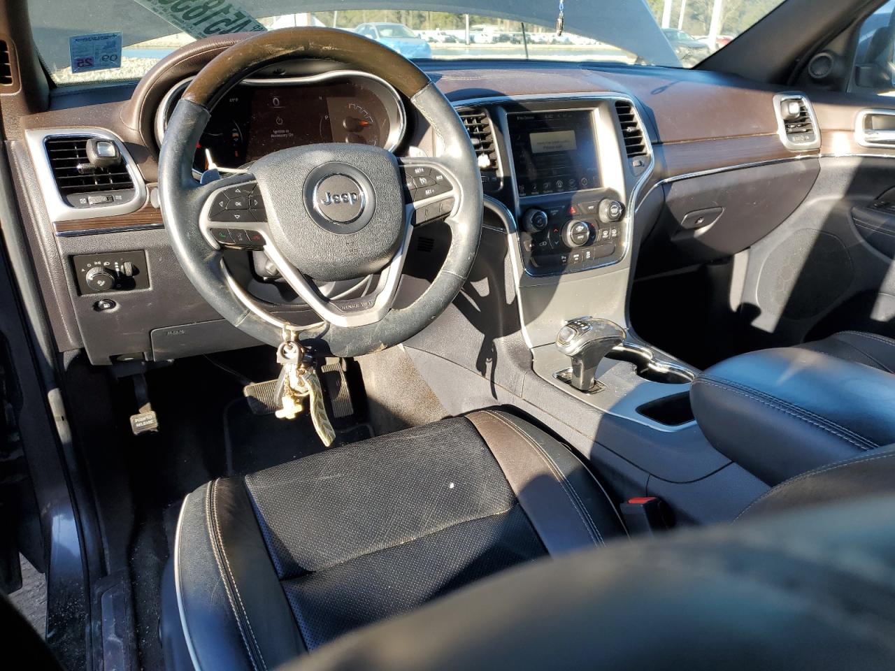 2014 Jeep Grand Cherokee VIN 1C4RJECG7EC522043 Copart auction photo, rear end damage thumbnail 8