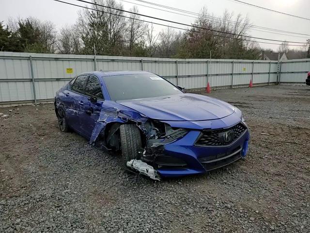 2021 Acura TLX VIN 19UUB5F55MA000122 Copart auction photo, all over damage thumbnail 11