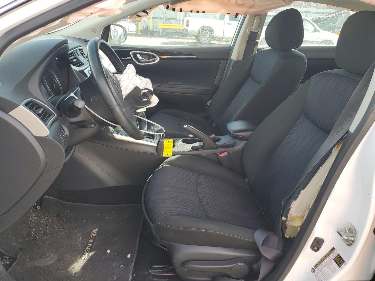 2019 Nissan Sentra VIN 3N1AB7AP8KY347302 Copart auction photo, side / front end damage thumbnail 7