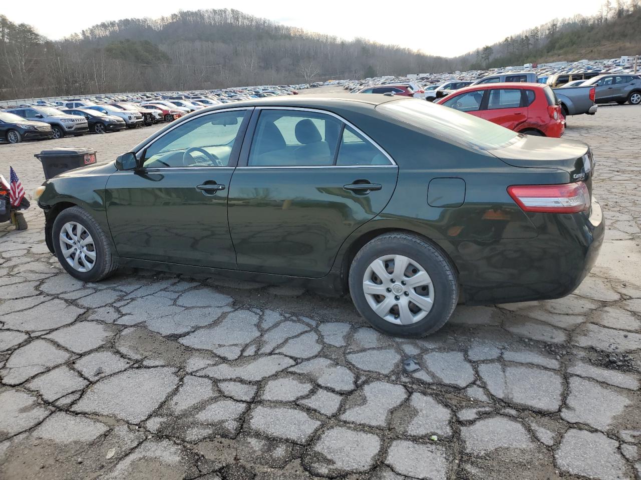 2011 Toyota Camry VIN 4T1BF3EK7BU708918 Copart auction photo, front end damage thumbnail 2