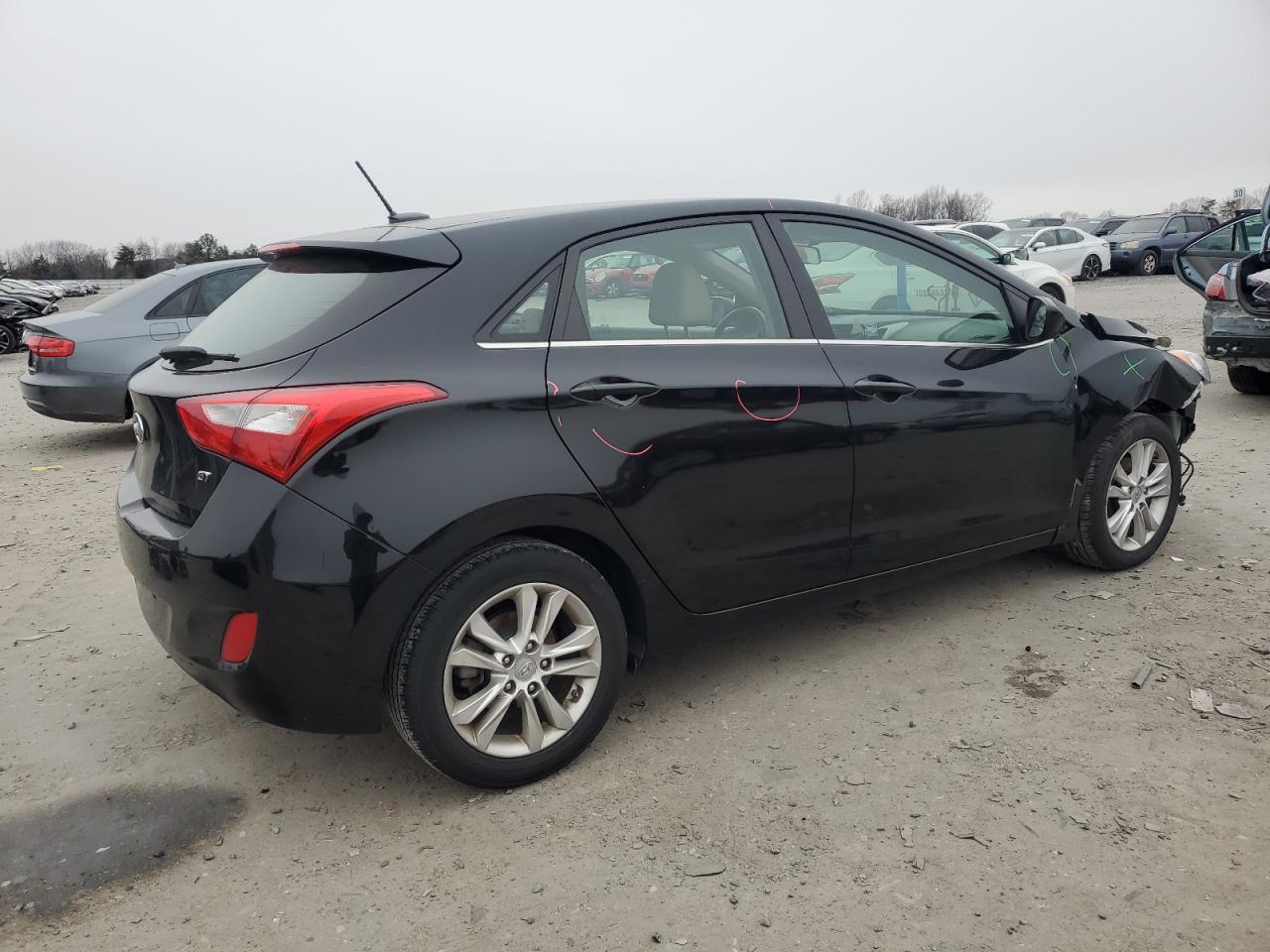 2014 Hyundai Elantra VIN KMHD35LH3EU209705 Copart auction photo, front end / minor dent/scratches damage thumbnail 3