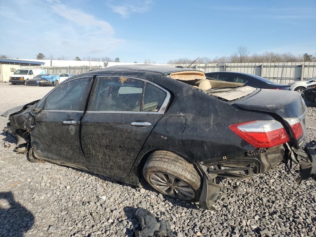 2013 Honda Accord VIN 1HGCR2F85DA251187 Copart auction photo, rollover damage thumbnail 2