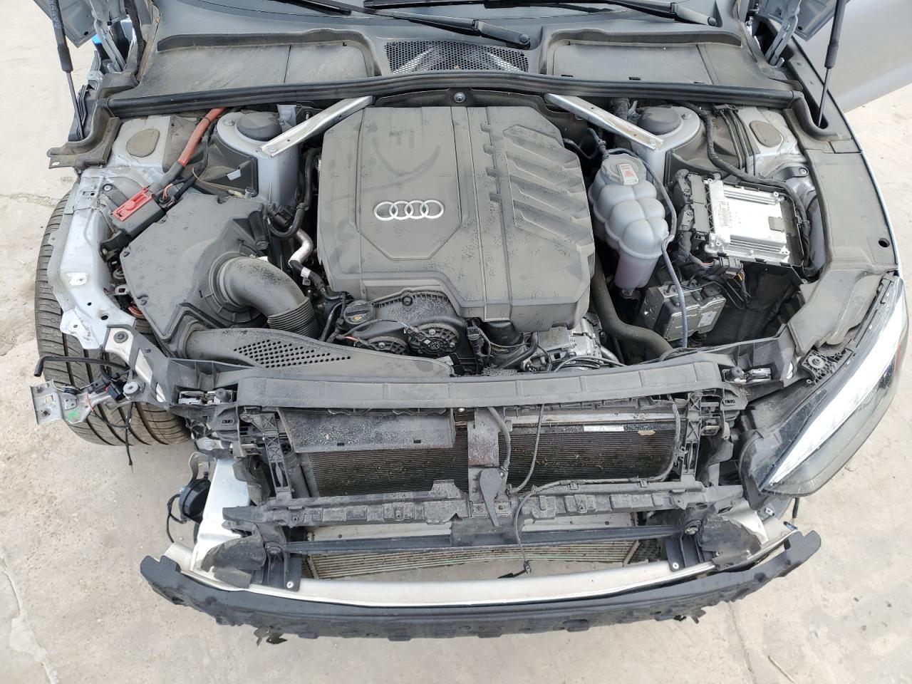 2023 Audi A5 VIN WAUCBCF50PA049521 Copart auction photo, all over damage thumbnail 11