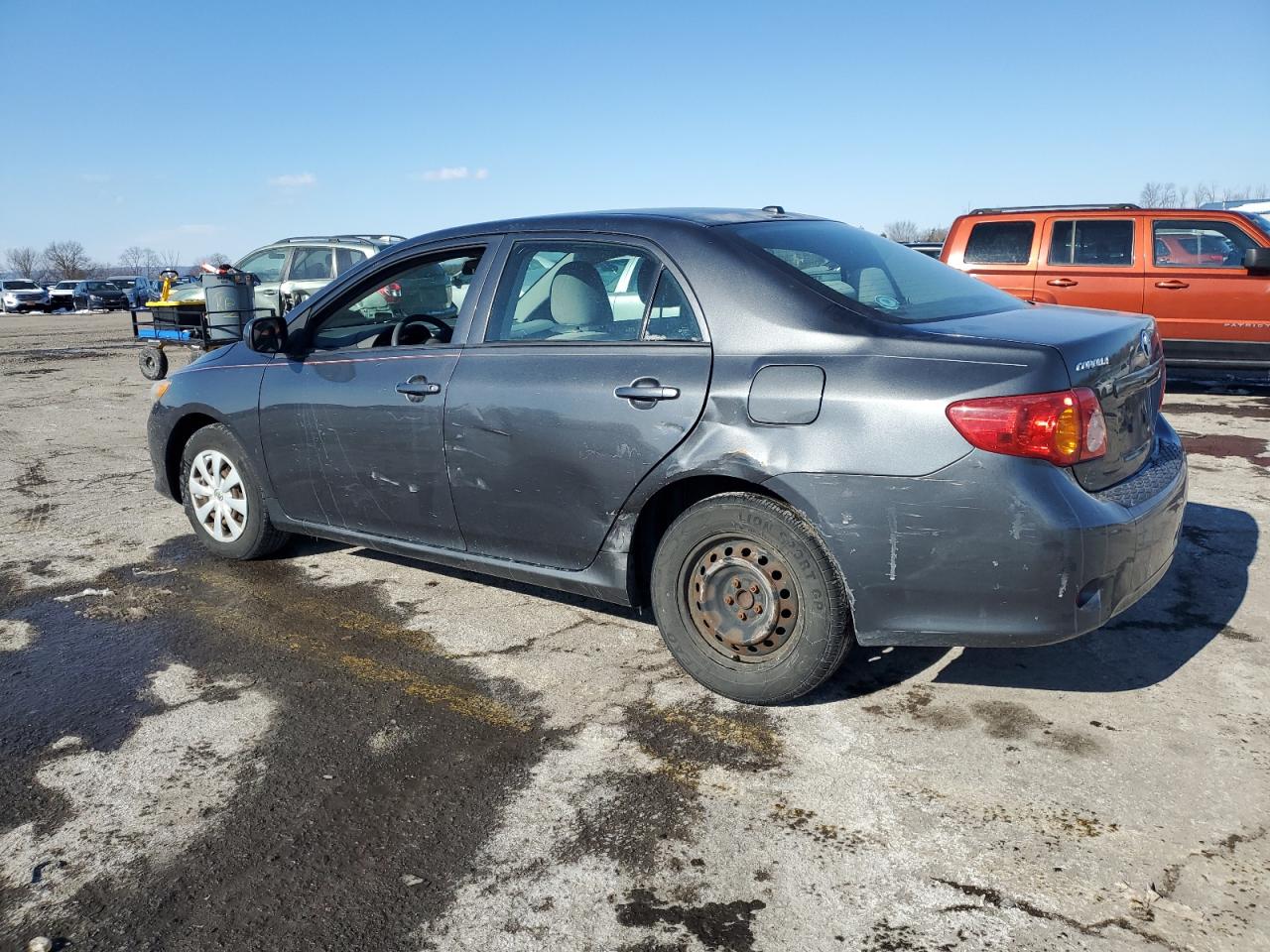 2009 Toyota Corolla VIN 2T1BU40E89C163286 Copart auction photo, rear end / side damage thumbnail 2