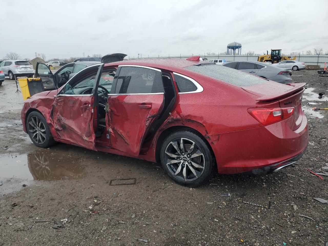2022 Chevrolet Malibu VIN 1G1ZG5ST0NF103536 Copart auction photo, all over damage thumbnail 2