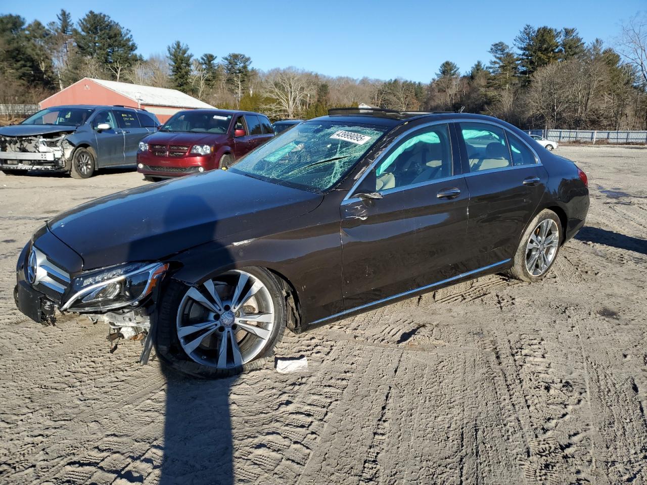 2015 Mercedes-Benz C-klasse VIN 55SWF4KB6FU042695