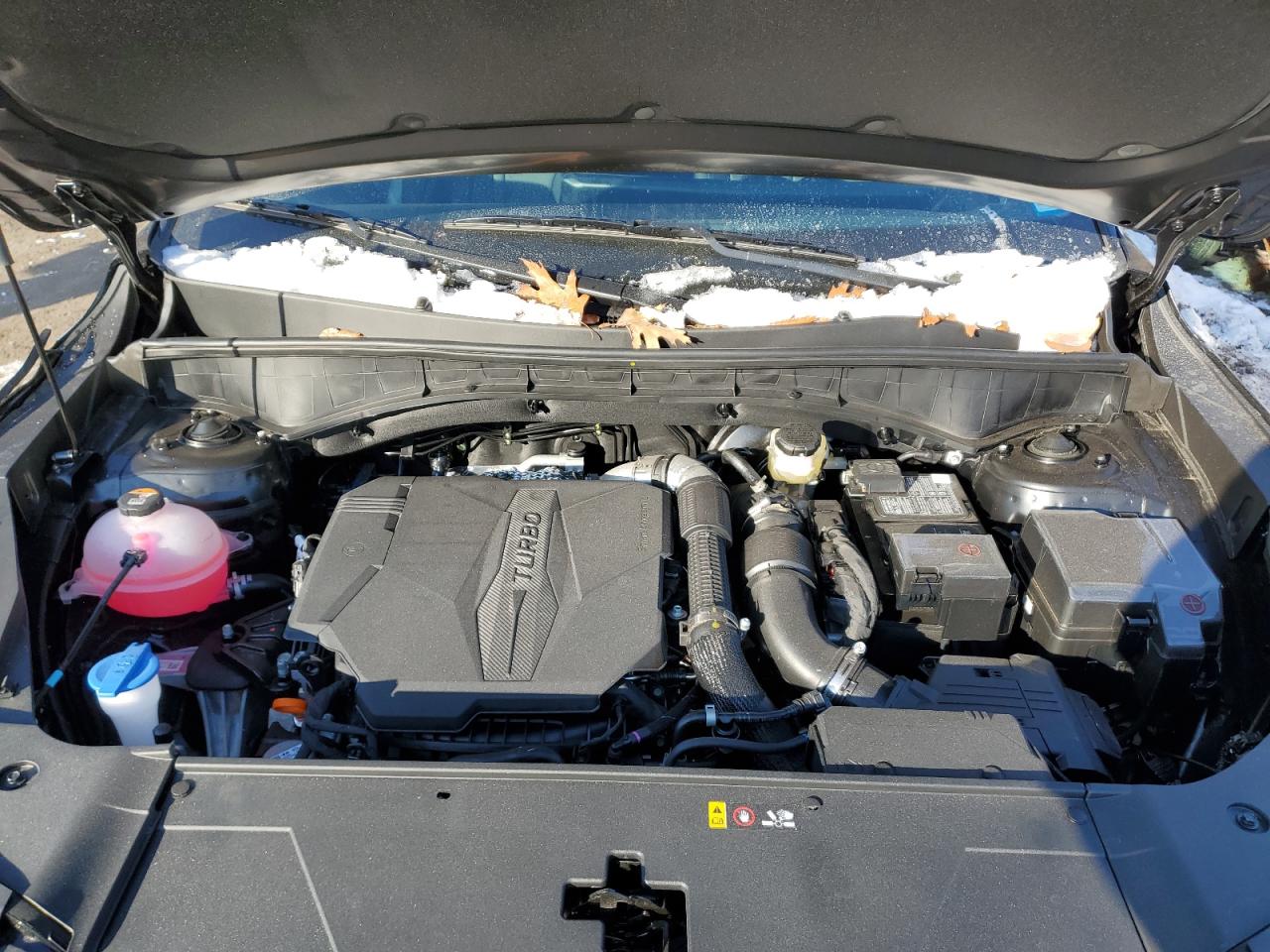 2025 KIA Sorento VIN 5XYRHDJF9SG348791 Copart auction photo, front end / undercarriage damage thumbnail 12