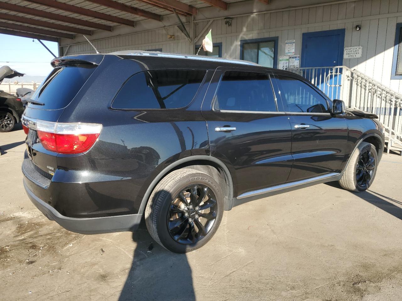 2013 Dodge Durango VIN 1C4RDHDG3DC665240 Copart auction photo, front end damage thumbnail 3