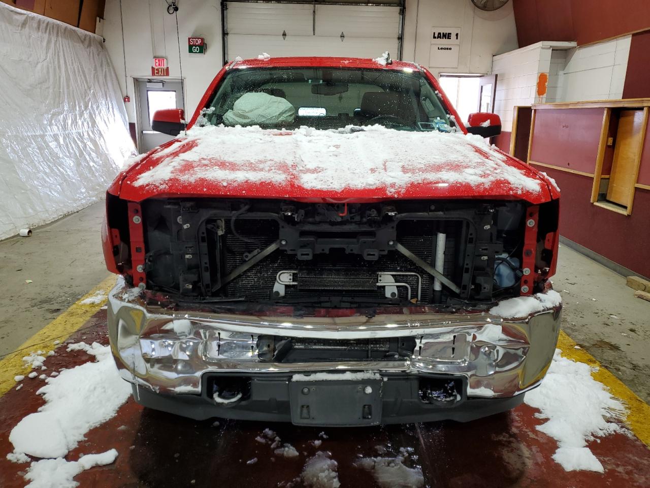 2015 Chevrolet Silverado VIN 1GC1KVEG4FF575323 Copart auction photo, front end / minor dent/scratches damage thumbnail 5