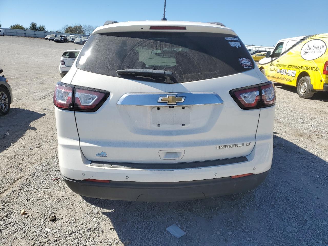 2014 Chevrolet Traverse VIN 1GNKRHKDXEJ344909 Copart auction photo, front end / rear end damage thumbnail 6