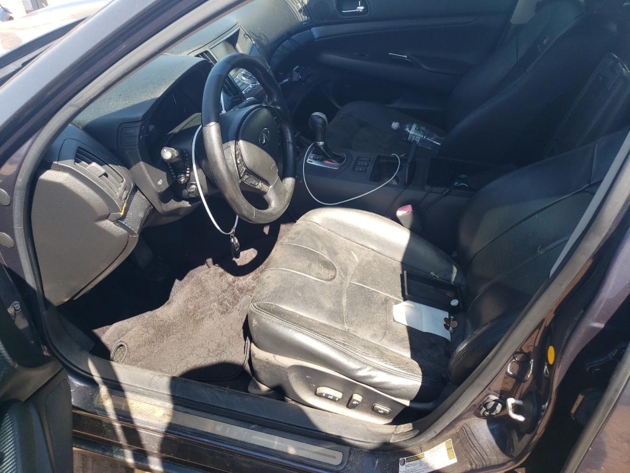 2007 Infiniti G VIN JNKBV61F97M818862 Copart auction photo, water/flood damage thumbnail 7