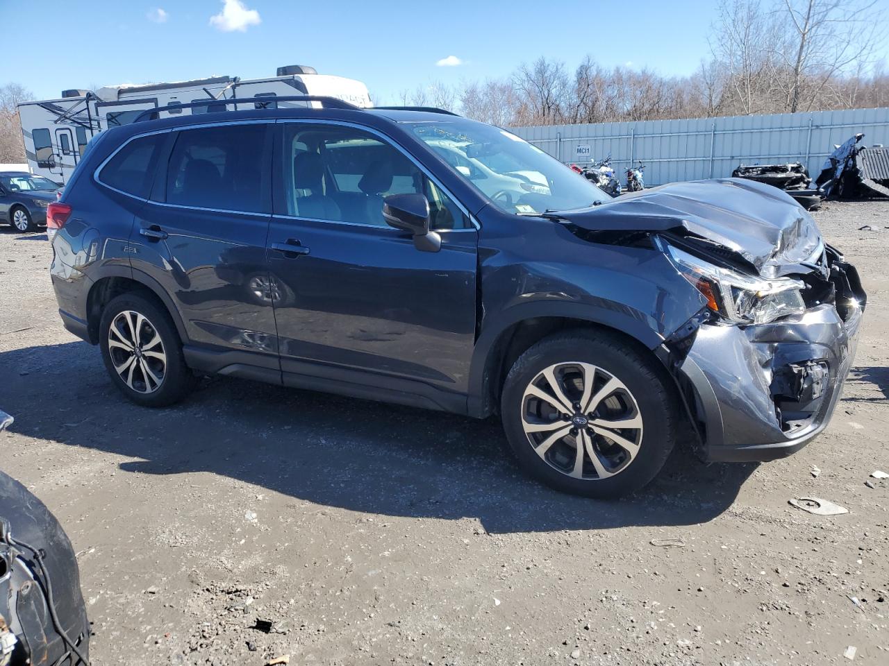 2019 Subaru Forester VIN JF2SKAUC2KH544681 Copart auction photo, front end damage thumbnail 4
