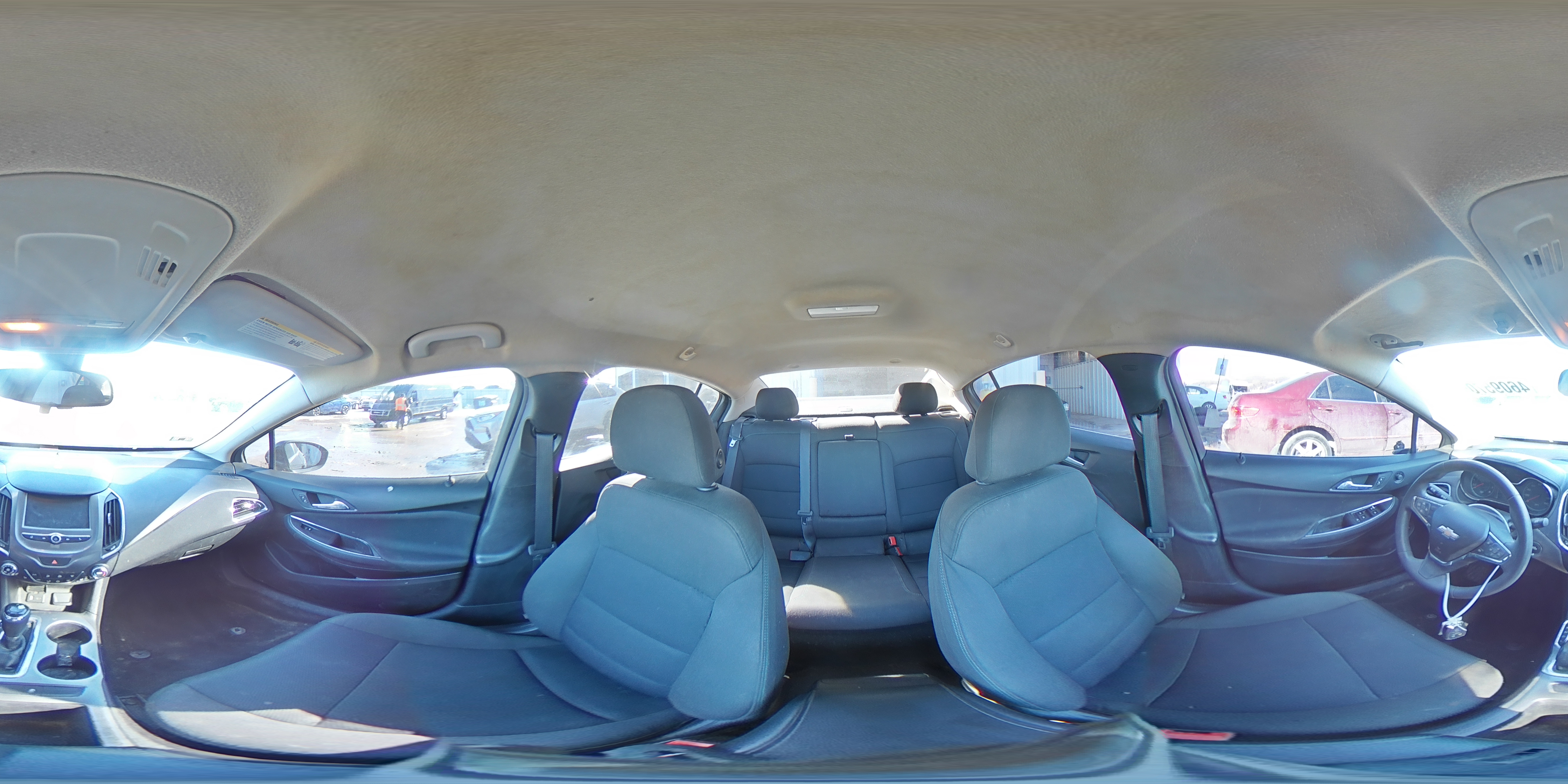 2016 Chevrolet Cruze VIN 1G1BE5SM4G7300643 Copart auction photo, rear end / side damage thumbnail 14
