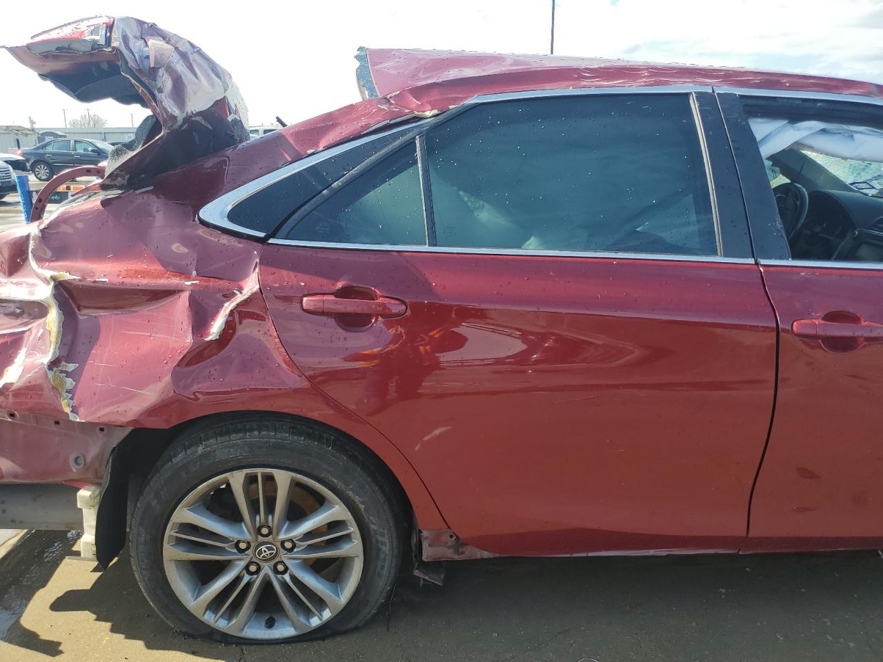2017 Toyota Camry VIN 4T1BF1FK6HU704077 Copart auction photo, rollover / hail damage thumbnail 10