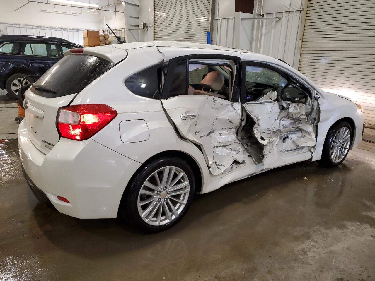 2014 Subaru Impreza VIN JF1GPAH6XE8210662 Copart auction photo, side damage thumbnail 3