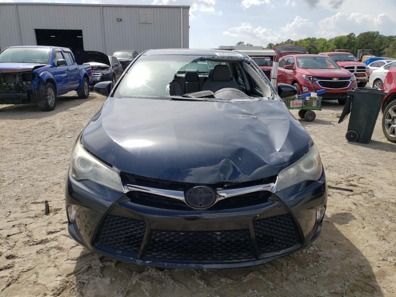 2015 Toyota Camry VIN 4T1BF1FK8FU003425 Copart auction photo, front end damage thumbnail 5