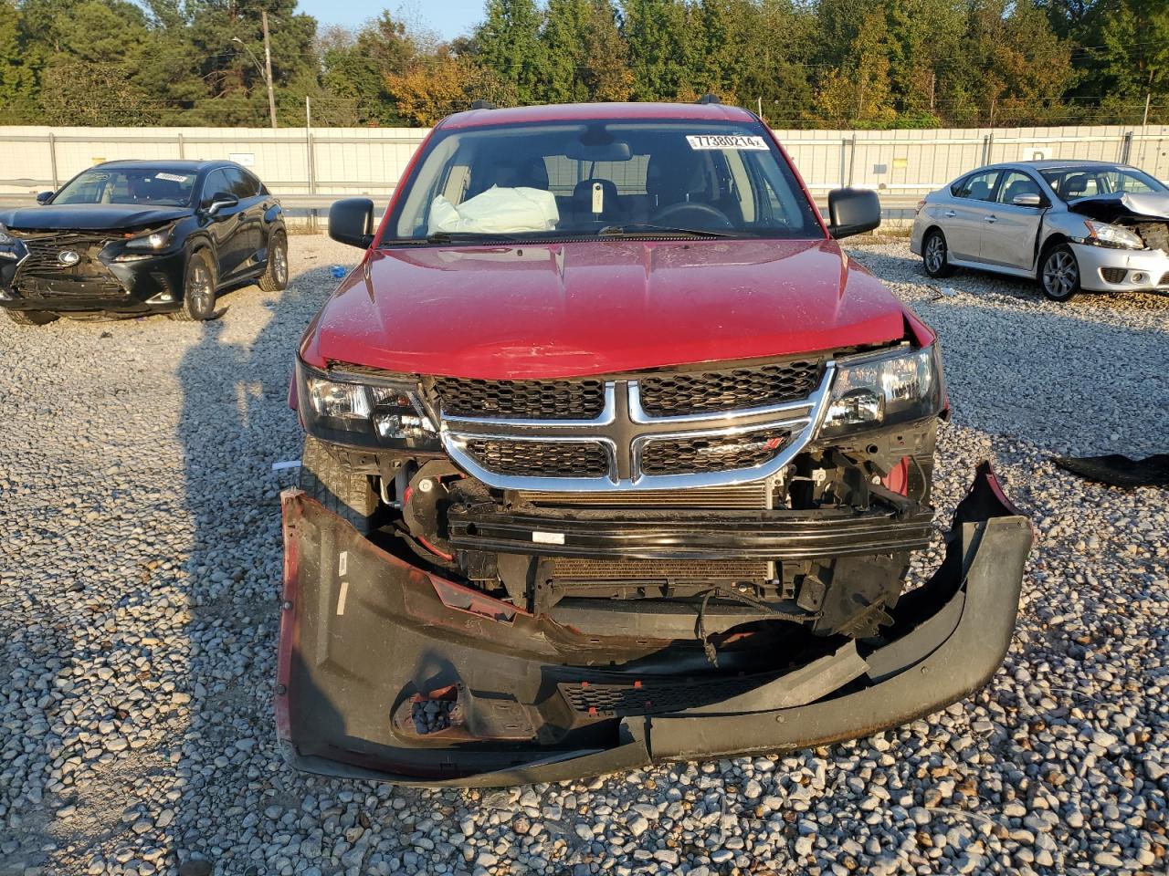 2019 Dodge Journey VIN 3C4PDCAB9KT867889 Copart auction photo, front end damage thumbnail 5