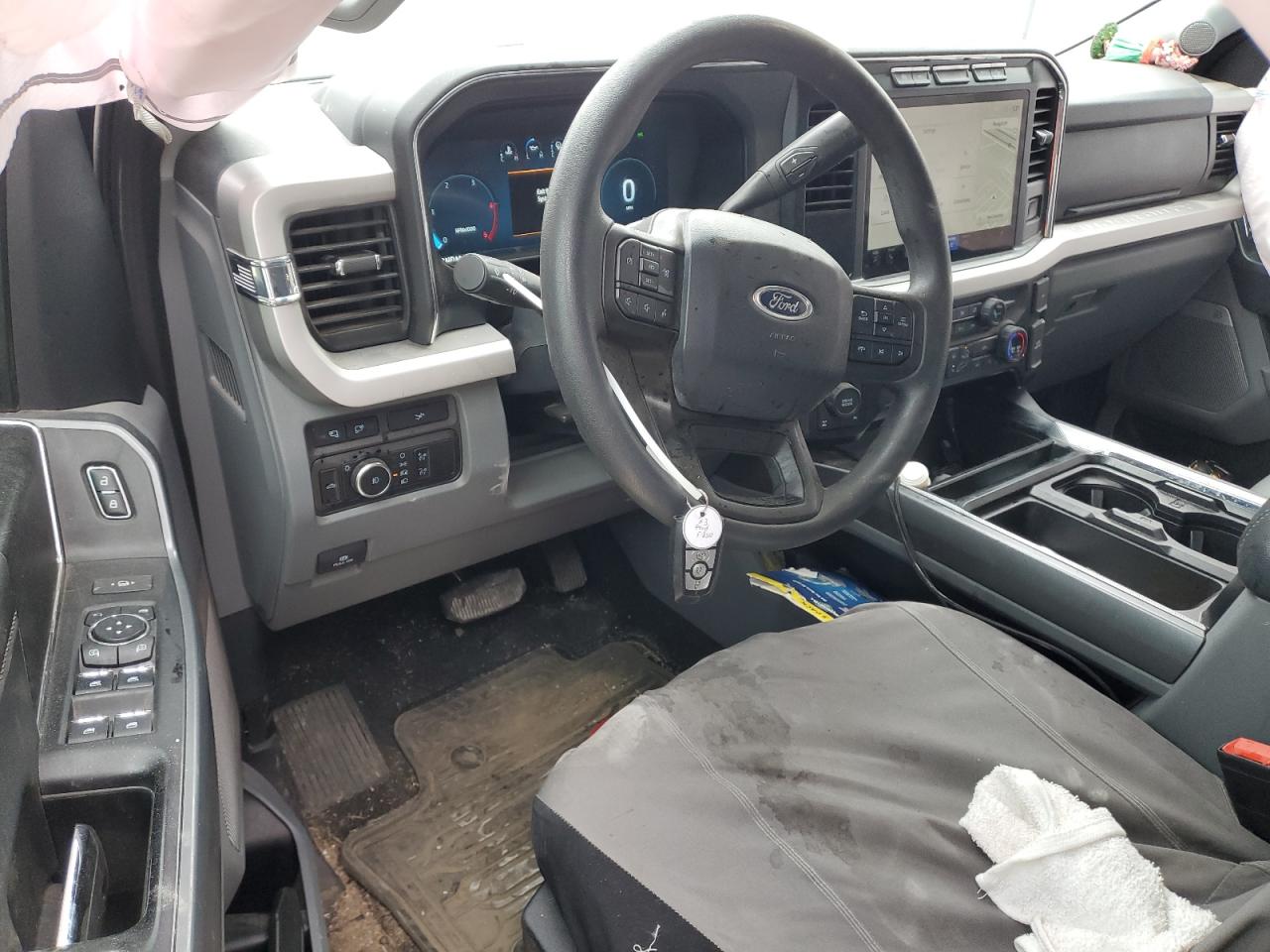 2023 Ford F250 VIN 1FT8W2BT5PEC99955 Copart auction photo, side / minor dent/scratches damage thumbnail 8